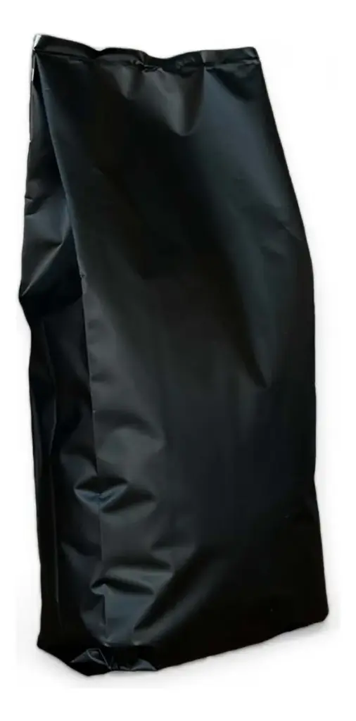 Kit Embalagem Saco Para Café Sanfonada Preto Fosco 250g  (20 Unidades)