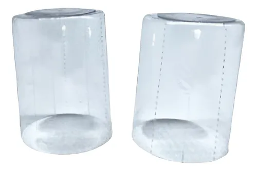  Kit Lacres Termoencolhível Cristal Garrafa 31 X 40mm (100 Unidades)